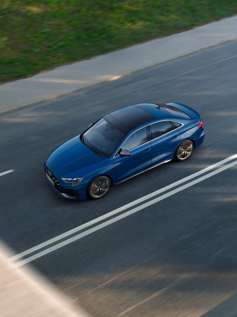 Foto del rendimiento del Audi S3 Sedán. 