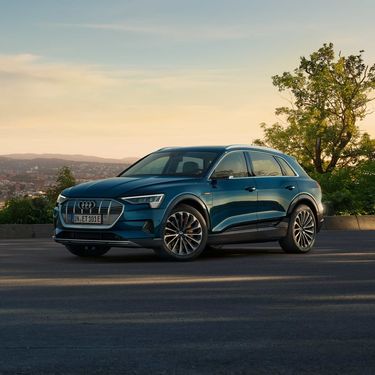   Dynamic side view Audi e-tron